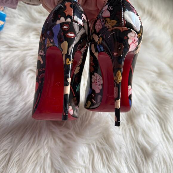 NWT•Christian Louboutin X Dr Bored Limited Edition Hot Chick 100 Pumps Size:36 - Picture 7 of 10